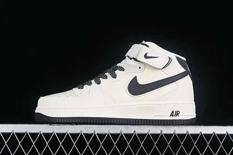All categories Nk Air Force 1 Air Force series Nk Air Force 1 Mid Air Force mid-top Nk Air Force 1'07 Mid beige black hook Starry Air Force One mid-top casual sneakers SH0235-511